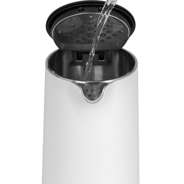 Stainless Steel Kettle White 1.5 l ...