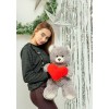 FRANK teddy bear 50 cm grey