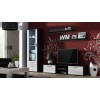 Cama display cabinet SOHO S1 black/white gloss