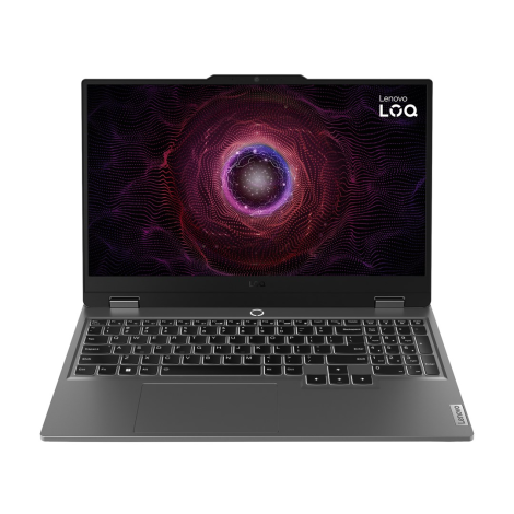 Lenovo LOQ 15ARP9 AMD Ryzen™ 7 7435HS Laptop 39.6 cm (15.6") Full HD 24 GB DDR5-SDRAM 512 GB SSD NVIDIA GeForce RTX 4060 Wi-Fi 6 (802.11ax) Windows 11 Home Grey + Backpack