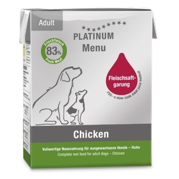PLATINUM Menu Adult Chicken - wet ...
