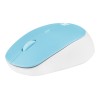 Natec | Mouse | Harrier 2 | Wireless | Bluetooth | White/Blue