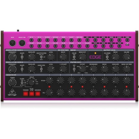 Behringer EDGE - analog semi-modular percussion synthesizer