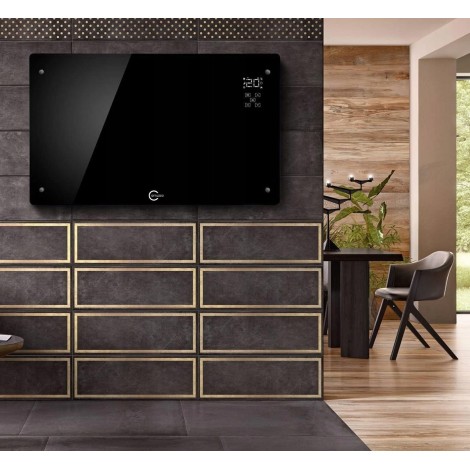 Grzejnik elektryczny Q20F1 CARRUZZO black