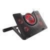 GENESIS Laptop cooling pad, OXID 550 15.6-17.3 5 FANS, LED LIGHT, 1 USB | Genesis | Laptop cooling pad, OXID 550 | Black | 400 x 280 x 55 mm | 2 year(s)