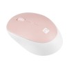 Natec | Mouse | Harrier 2 | Wireless | Bluetooth | White/Pink