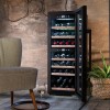 Caso | Smart Wine Cooler | WineExclusive 38 | Energy efficiency class G | Free standing | Bottles capacity 38 bottles | Cooling type Compressor technology | Black