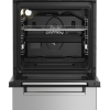 BEKO Cooker | FSM52321DXDT | Hob type Gas | Oven type Electric | Stainless Steel | Width 50 cm | Grilling | Depth 60 cm | 60 L