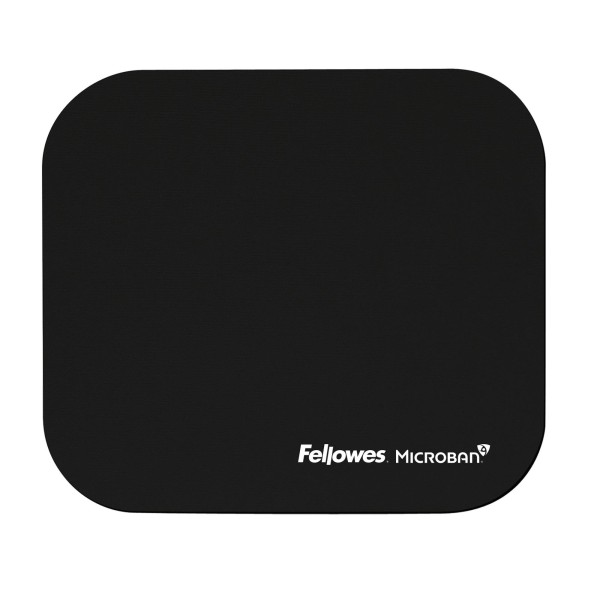 MOUSE PAD MICROBAN/BLACK 5933907 FELLOWES