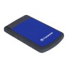 External HDD|TRANSCEND|StoreJet|2TB|USB 3.0|Colour Blue|TS2TSJ25H3B