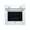 Bosch Oven | HBF010BV1S | 66 L | Electric | Manual | Control knob | Height 59.5 cm | Width 59.4 cm | White