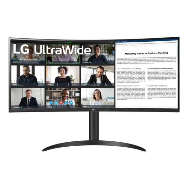 LCD Monitor|LG|34WR55QK-B|34