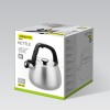 Kettle Maestro MR-1318 2,5 l Silver, Black