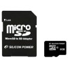 Silicon Power | 8 GB | MicroSDHC | Flash memory class 10 | SD adapter