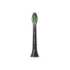 Philips Replacement brush heads | HX6062/88 Sonicare Optimal White | Heads | For adults | Number of brush heads included 2 | Black
