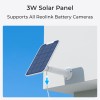 Reolink | Battery Wi-Fi Security Camera with Solar Panel | Argus Series B320 | Bullet | 3 MP | Fixed lens | IP65 | H.264 | Micro SD, Max. 128 GB