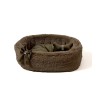 GO GIFT Cocard brown L - pet bed - 55 x 52 x 18 cm