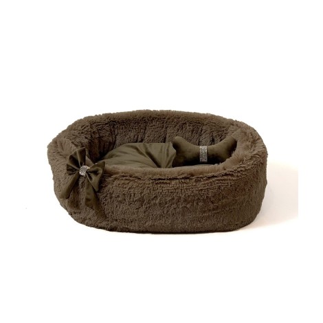 GO GIFT Cocard brown L - pet bed - 55 x 52 x 18 cm