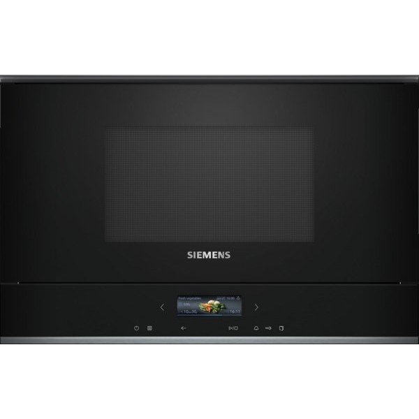 Siemens BF722R1B1 microwave Black Solo microwave ...