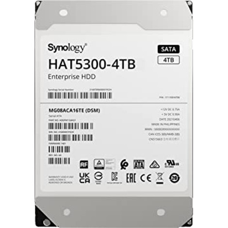 Synology | Hard Drive | HAT5300-4T | 7200 RPM | 4000 GB