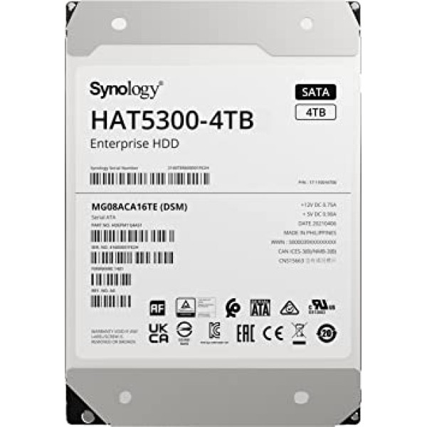 Synology | Hard Drive | HAT5300-4T ...