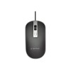 MOUSE USB OPTICAL BLACK/SILVER/MUS-4B-06-BS GEMBIRD