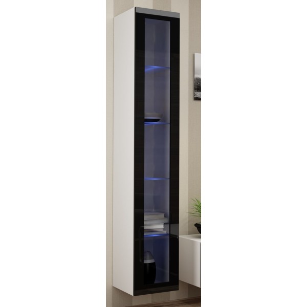 Cama Glass-case VIGO '180' 180/40/30 white/black ...