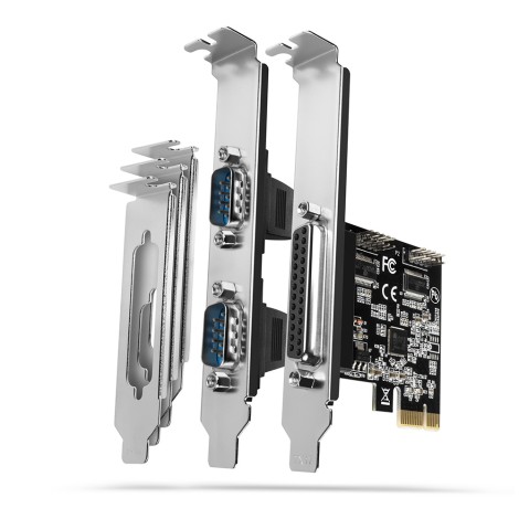 AXAGON PCI-Express card with one parallel and two serial ports 250 kbps | PCEA-PSN