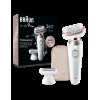 Braun Epilator | SES9-030 3D Silk-Epilk 9 Flex | Operating time (max) 50 min | Number of power levels 2 | Wet & Dry | White/Rose