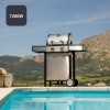 Black+Decker BXOG7200E gas grill, 2 burners x 3.6 kW