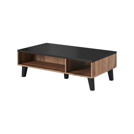 Cama LOTTA 110 coffee table wotan oak/mat black