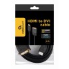 CABLE HDMI-DVI 5M/CC-HDMI-DVI-15 GEMBIRD