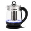Adler Kettle | AD 1299 | Electric | 2200 W | 1.5 L | Glass | 360° rotational base | Black