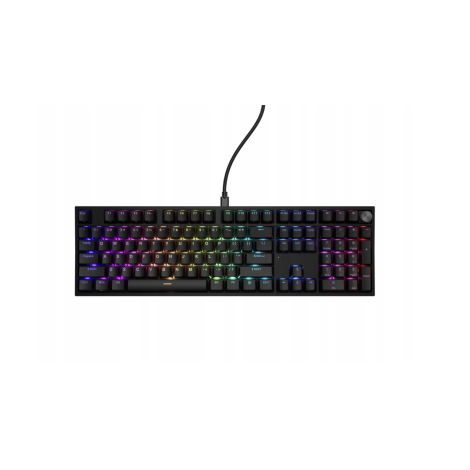 Genesis | THOR 404 | Wired | US | Black | USB Type-A | Outemu Peach Silent