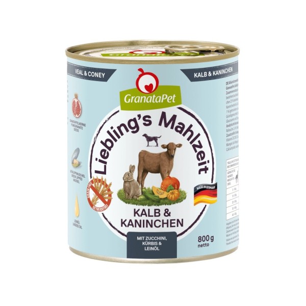 GRANATAPET Liebling's Mahlzeit Veal and coney ...