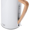 Adler | Kettle | AD 1347w | Electric | 2200 W | 1.5 L | Stainless steel | 360° rotational base | White