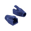Logilink | RJ45 Plug Strain Relief Boot, 8.0mm (50 pcs.) | MP0035B | Blue