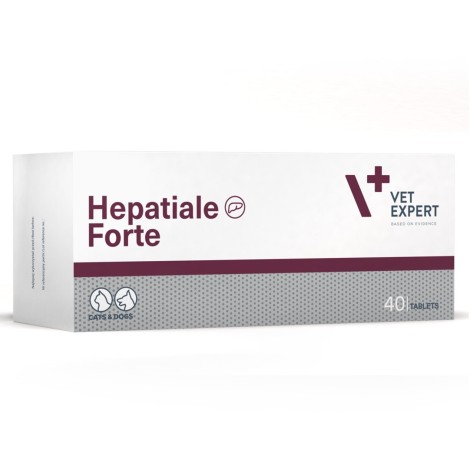 VETEXPERT Hepatiale Forte - supplements for dogs and cats -  40 tablets