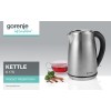 Gorenje | Kettle | K17S | Electric | 2000 W | 1.7 L | Stainless steel | 360° rotational base | Stainless steel