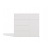MALWA 1D5S WHITE CHEST OF DRAWERS