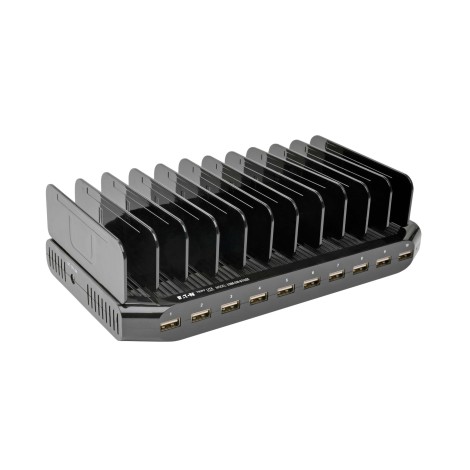 Tripp Lite | 10 Port USB Charging Station with Adjustable Storage | U280-010-ST-CEE