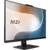MSI AIO Modern AM272P 1M-848EU Core5-120U 27" IPS LED FHD Non-Touch Anti-Glare 8GB SSD512GB M.2 AX211 WiFi 6E Windows 11 Pro Black
