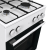 Gorenje Cooker | GG5A14WJ | Hob type Gas | Oven type Gas | White | Width 50 cm | Depth 59.4 cm | 70 L
