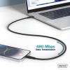 Digitus Silicone connection cable, 0.5 m | AK-300341-005-S | USB-C to USB-C