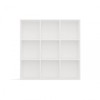 MALAX 3x3 H WHITE SHELVING UNIT