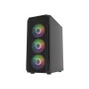 FURY SHOBO SH4F PC Case Midi Tower, Black | Fury