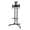 TV SET ACC FLOOR STAND BLACK/32-55