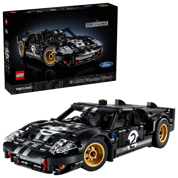LEGO TECHNIC 42223 1966 Ford GT40 ...