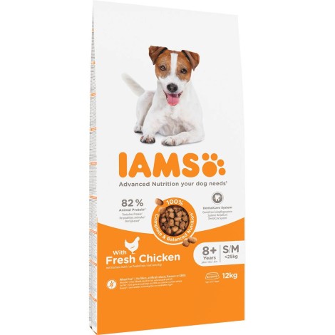 IAMS for Vitality Senior Small & Medium - dry dog ​​food - 12 kg