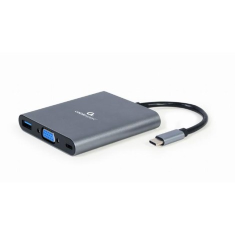 I/O ADAPTER USB-C TO HDMI/USB3/6IN1 A-CM-COMBO6-01 GEMBIRD